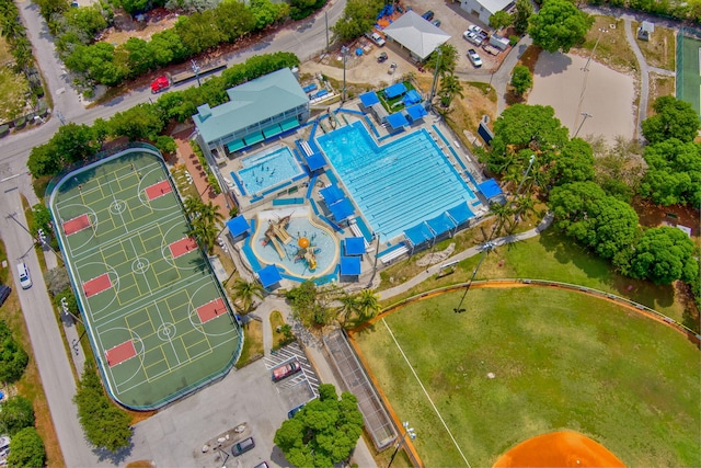 aerial view