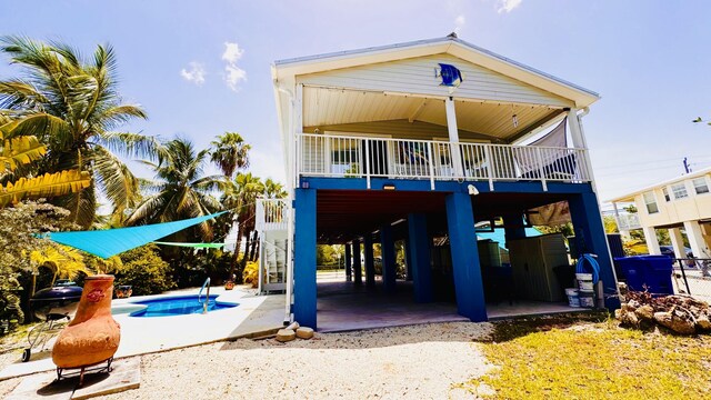 18 W Circle Dr, Saddle Bunch, FL 33040 - exterior space featuring a patio