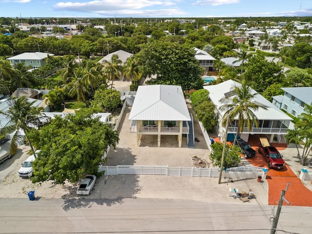 drone / aerial view