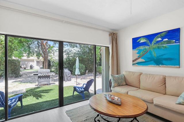 87200 Overseas Hwy Unit O9, Islamorada, FL 33036 - living room featuring wood finished floors