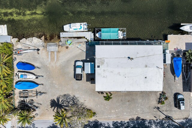 58 S Blackwater Ln, Key Largo, FL 33037 - birds eye view of property with a water view
