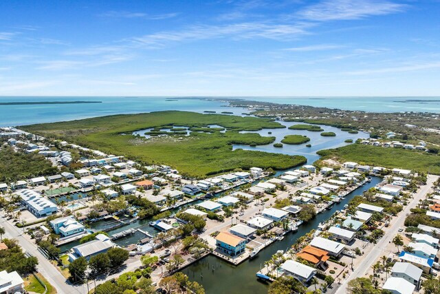 26 Corrine Pl, Key Largo, FL 33037 - birds eye view of property with a water view and a residential view