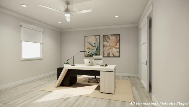 bathroom with hardwood / wood-style flooring, vanity, and a bathing tub