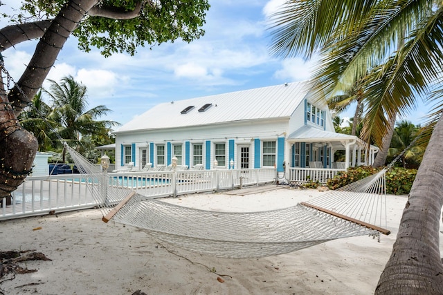 view of rear view of house