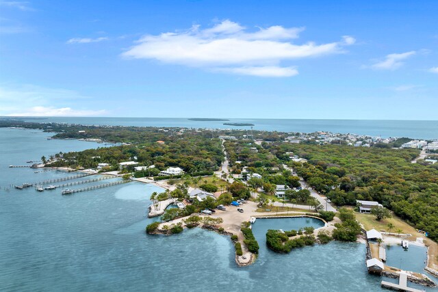 71 N Bay Harbor Dr, Key Largo, FL 33037 - drone / aerial view of a nearby body of water