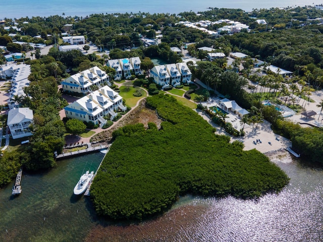 81250 Overseas Hwy Unit 5, Islamorada, FL 33036 - bird's eye view featuring a water view