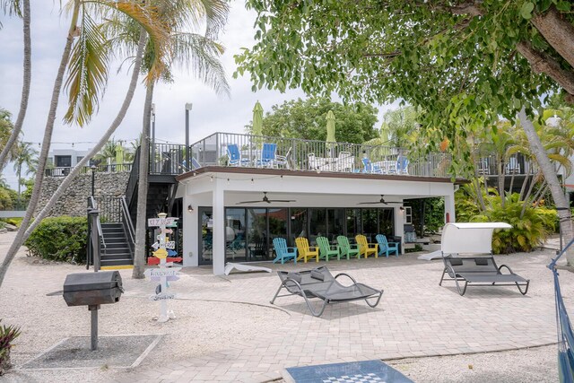 104350 Overseas Hwy Unit B205, Key Largo, FL 33037 - view of property's community featuring stairway and a patio area