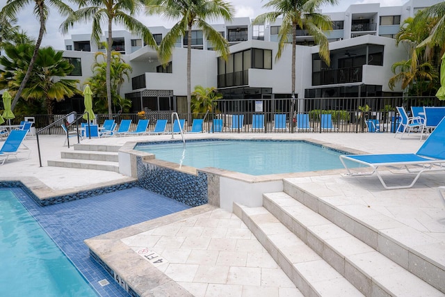 104350 Overseas Hwy Unit B205, Key Largo, FL 33037 - community pool with a patio