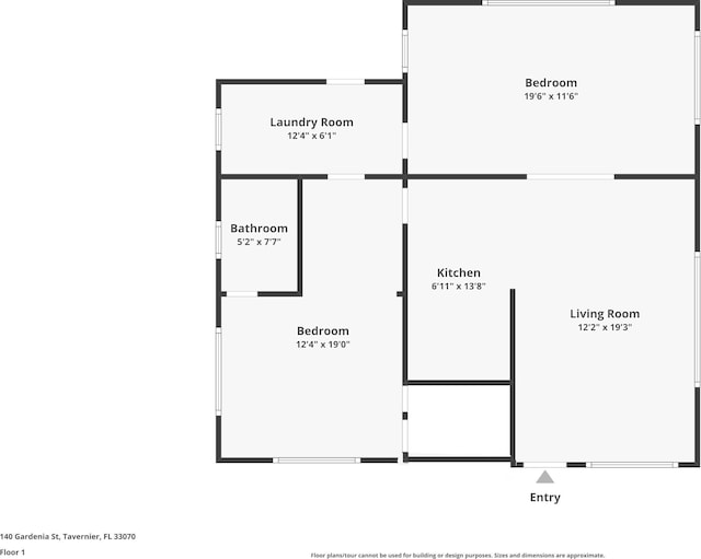 140 Gardenia St, Tavernier, FL 33070 - property floor plan