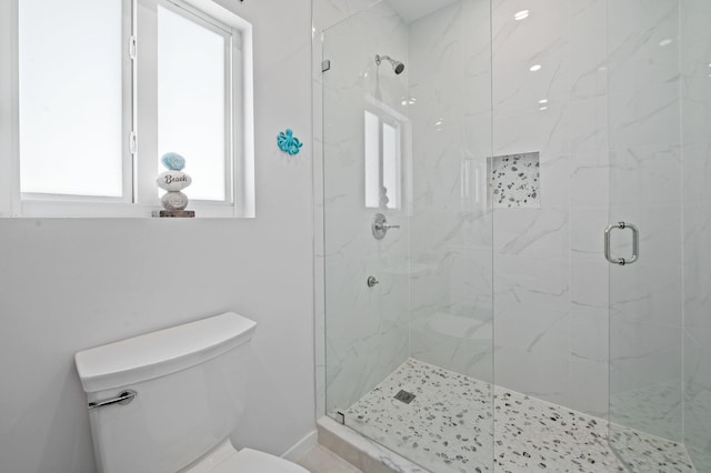 94825 Overseas Hwy Unit 185, Key Largo, FL 33037 - bathroom with toilet and a stall shower
