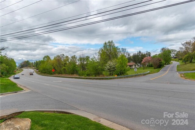 view of road