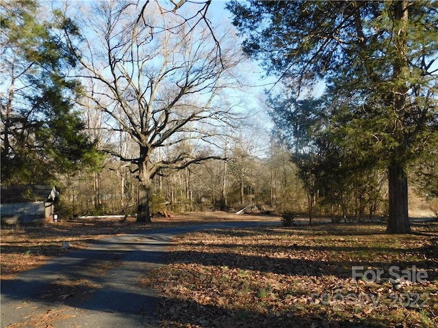 view of road