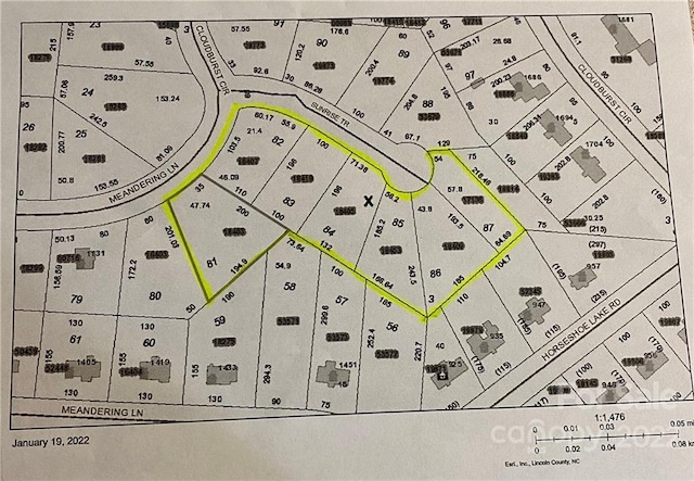 00 Sunrise Trl, Lincolnton NC, 28092 land for sale