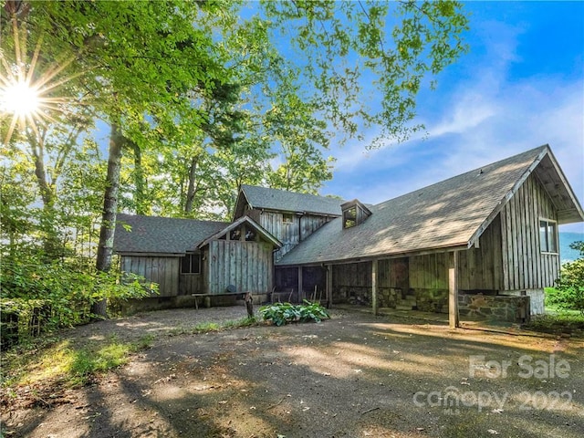 view of back of house