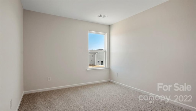 carpeted empty room with a wealth of natural light