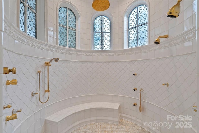 18019 Harbor Light Blvd, Cornelius, NC 28031 - full bath featuring a walk in shower