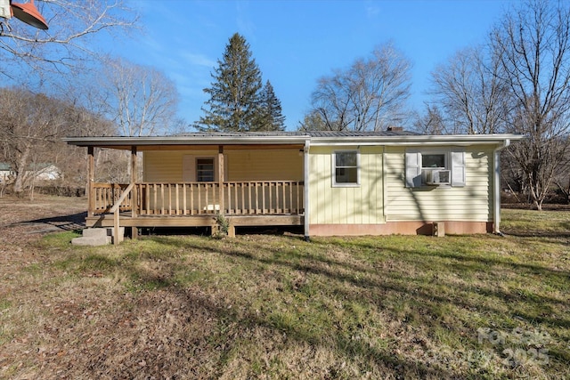 4 Morgan Cove Rd, Candler, NC 28715 - view of front of house with metal roof and a front yard