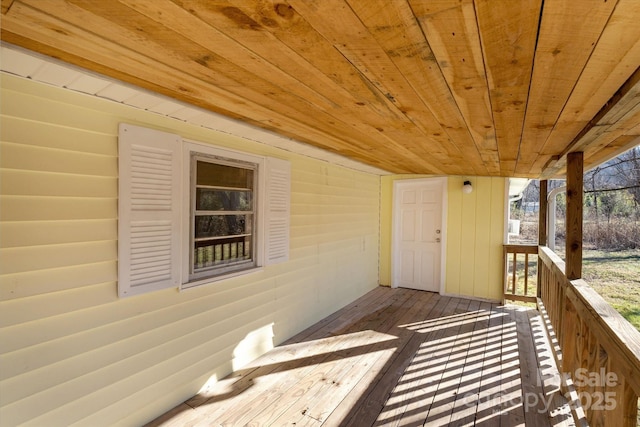 4 Morgan Cove Rd, Candler, NC 28715 - view of wooden terrace