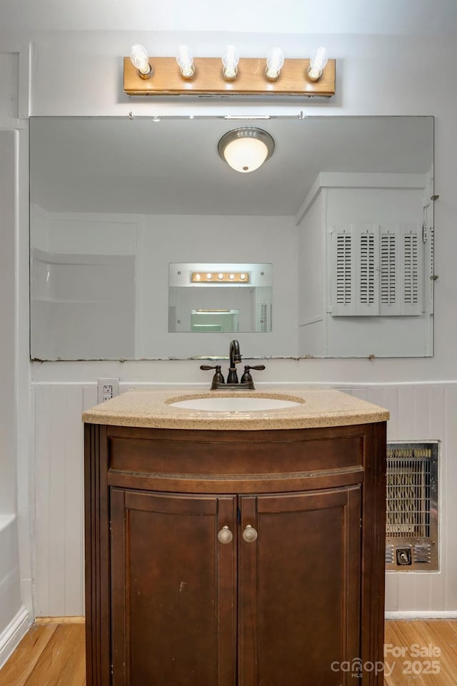 4 Morgan Cove Rd, Candler, NC 28715 - bathroom with wood finished floors and vanity