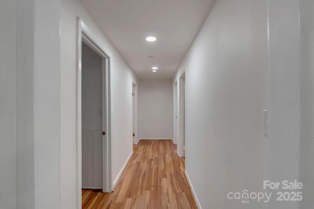 4 Morgan Cove Rd, Candler, NC 28715 - hallway featuring light wood finished floors and baseboards