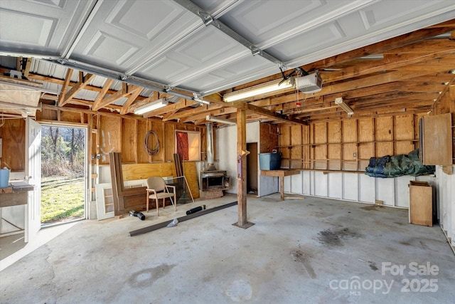 4 Morgan Cove Rd, Candler, NC 28715 - garage featuring a garage door opener