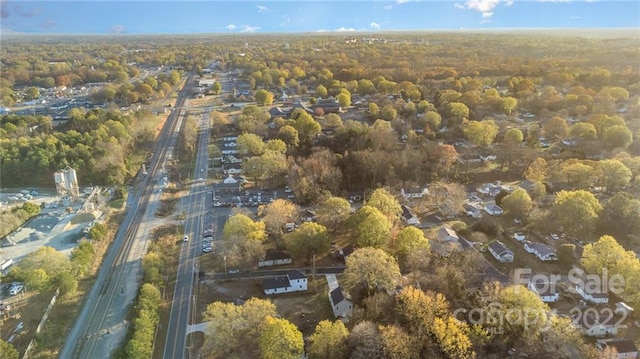 view of aerial view