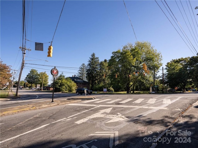 view of road