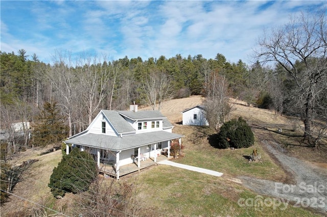 view of birds eye view of property