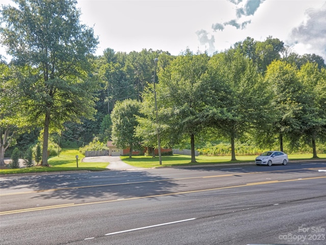 view of road