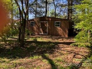 view of shed / structure