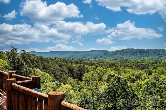 property view of mountains