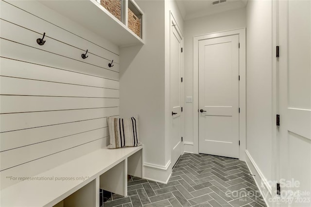 view of mudroom