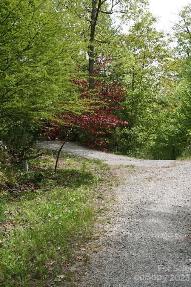 view of road