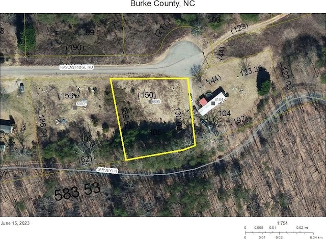 6098 Kaylas Ridge Rd, Connelly Springs NC, 28612 land for sale