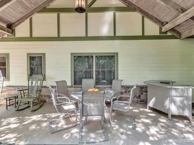 view of patio / terrace