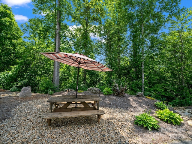 1590 S 226th Hwy, Bakersville, NC 28705 - view of yard