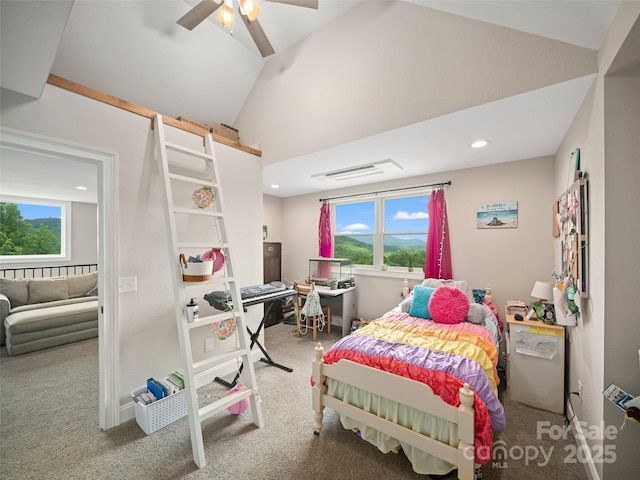 1590 S 226th Hwy, Bakersville, NC 28705 - bedroom with carpet flooring and multiple windows