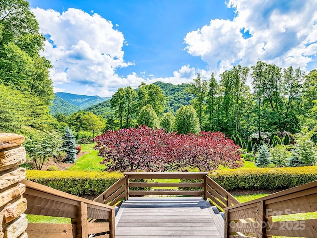 202 Emerald Ln, Maggie Valley, NC 28751 - view of mountain backdrop