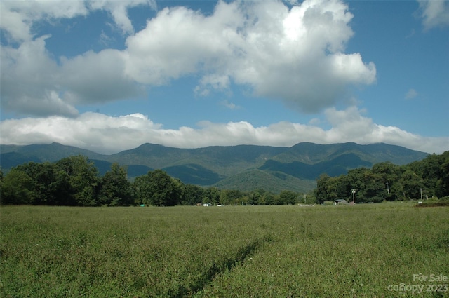 view of property view of mountains