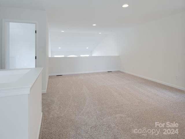 unfurnished room featuring carpet floors