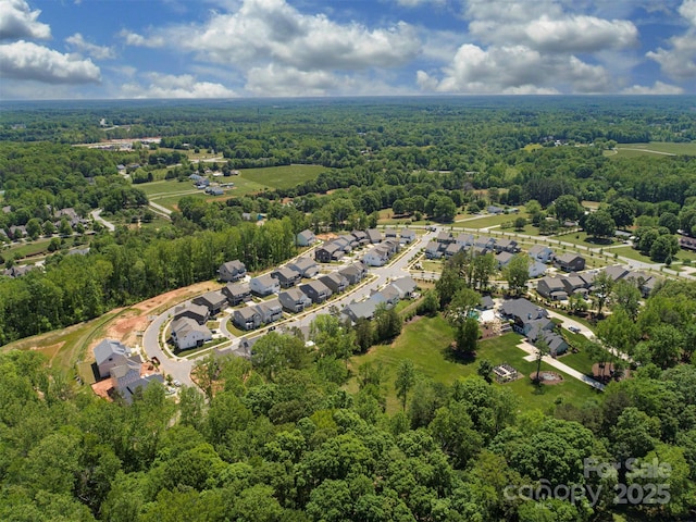 11330 James Coy Rd Covington, Unit Covington, Davidson, NC 28036 - aerial view of residential area featuring a forest