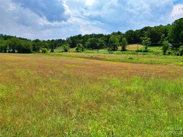 view of local wilderness featuring a rural view