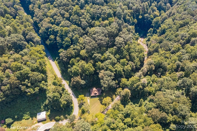 view of drone / aerial view