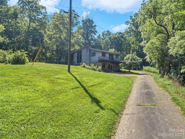 view of yard