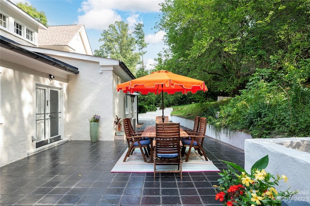 view of patio