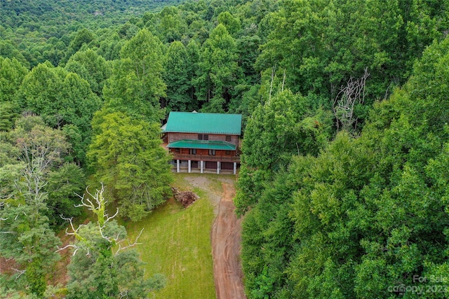 view of drone / aerial view