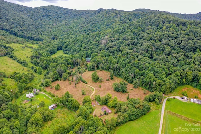 view of aerial view