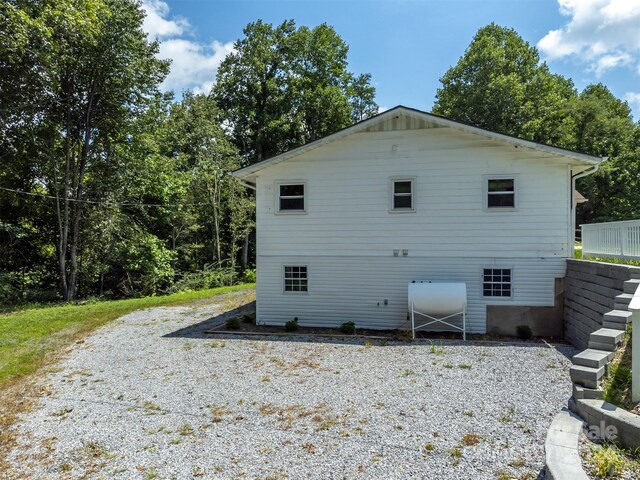 view of rear view of house