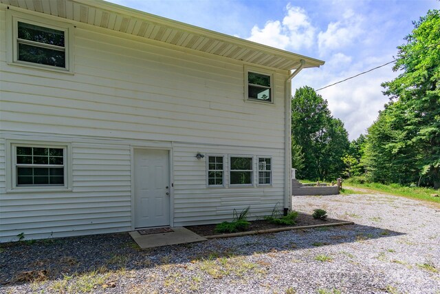 view of rear view of house