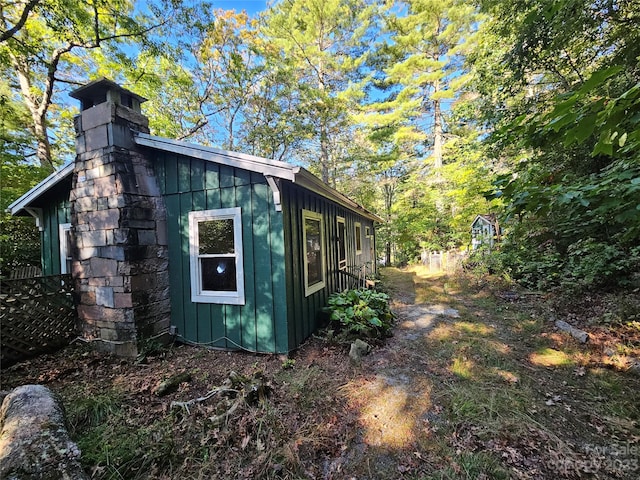 view of shed / structure